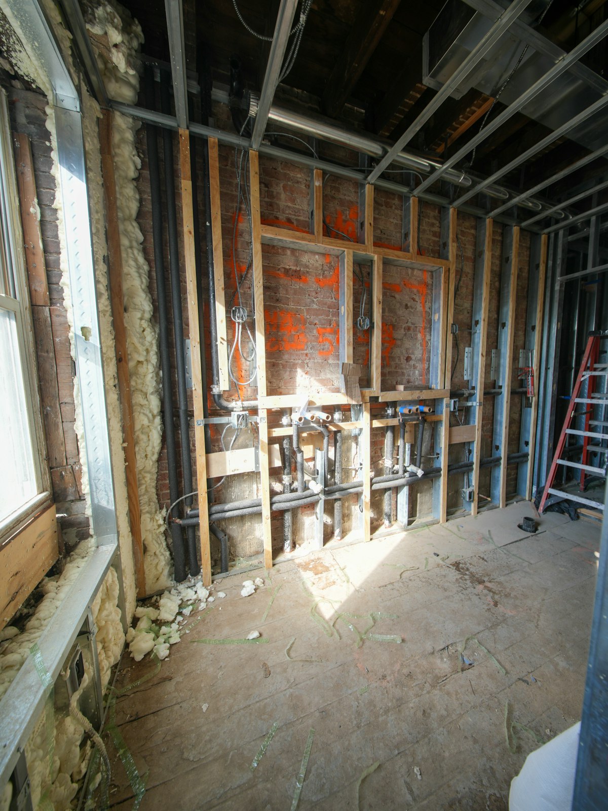 Construction Cleanup process